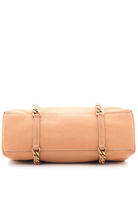 Dolce & Gabbana Tan Leather Shoulder Bag - Dolce & Gabbana | La Doyenne