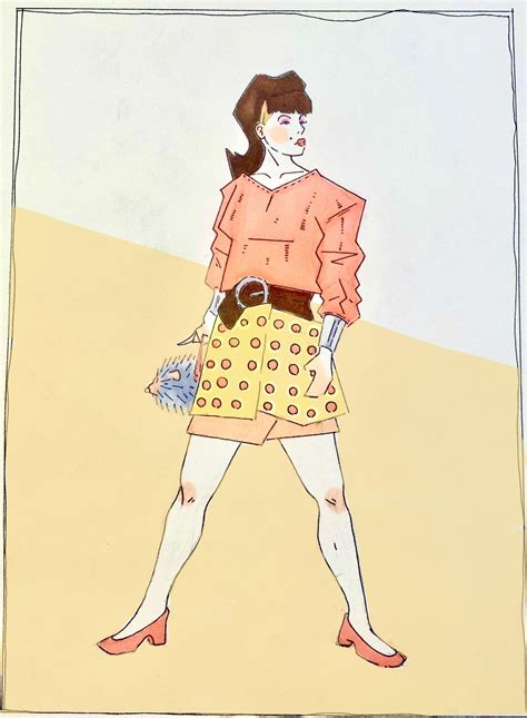 Day 3 of drawing Emily Axford characters from different decades (Sofia