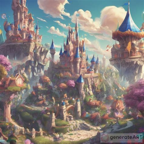 Exploring the Fantasy Kingdom | GenerateArt