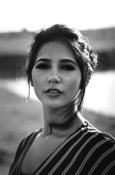 Images Gratuites : visage, photographier, noir et blanc, Monochrome
