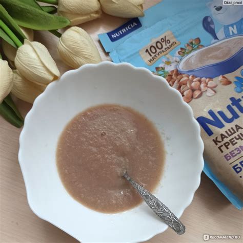 Каша Nutrilon безмолочная гречневая - «Гречневая безмолочная кашка для ...