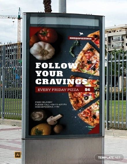 15+ Attractive Restaurant Signboard Templates