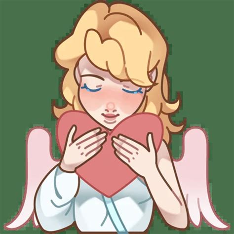 Серафима без текста Telegram stickers