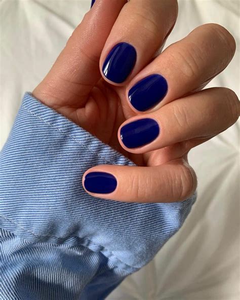 20 Latest Short Blue Nail Designs To Try In 2024!