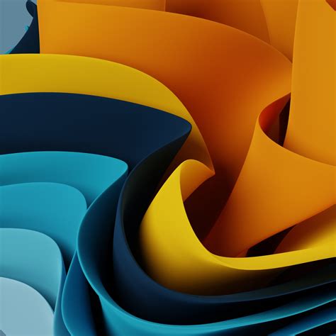 Abstract background Wallpaper 4K, 3D Render, Colorful abstract