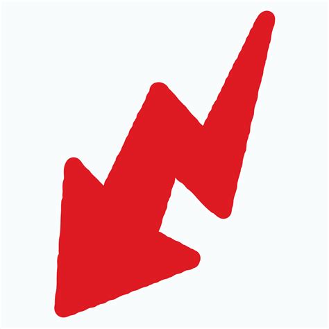 red arrow icon vector eps   vector art  vecteezy
