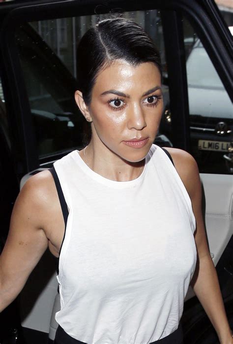 KOURTNEY KARDASHIAN Out Shopping in London 06/07/2016 – HawtCelebs