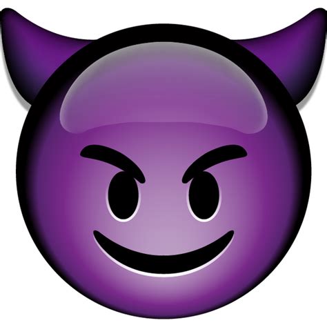 Download Smiling Devil Emoji Icon | Emoji Island