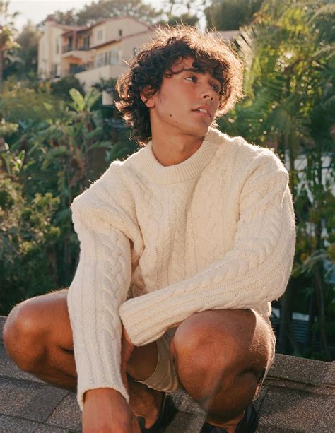 Michael Cimino photographed by Shane McCauley for Wonderland Winter 22/