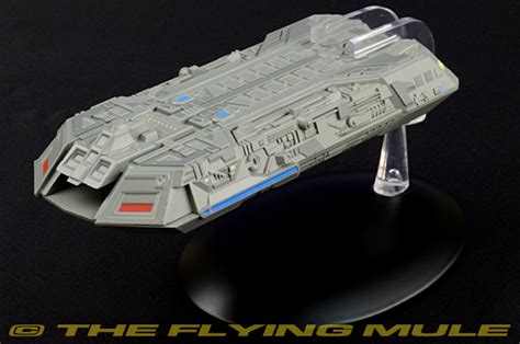 federation holoship  diecast model eaglemoss  st
