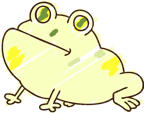 Big Frog Chalk Drawing 9705588 Vector Art at Vecteezy