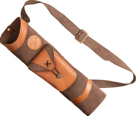 Traditional Leather Back Arrow Quiver – Bear Archery