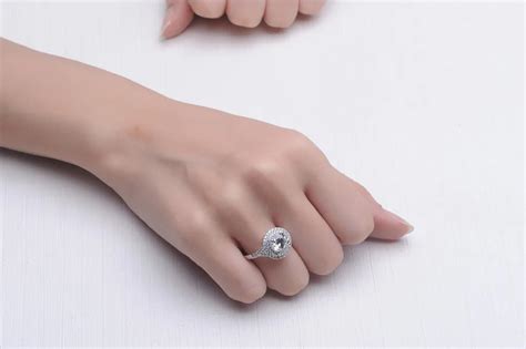 Бриллиант Forever 2Ct Бриллиант круглой огранки бриллиантовое кольцо ...