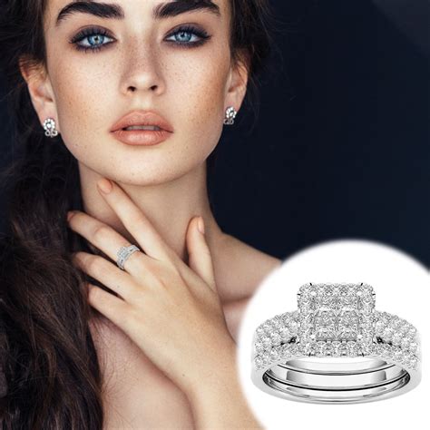 Censtreet Rings for Women, Promise Rings for Her, Christmas Gifts