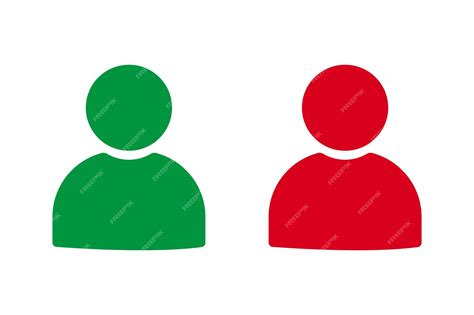 Person Symbol Green