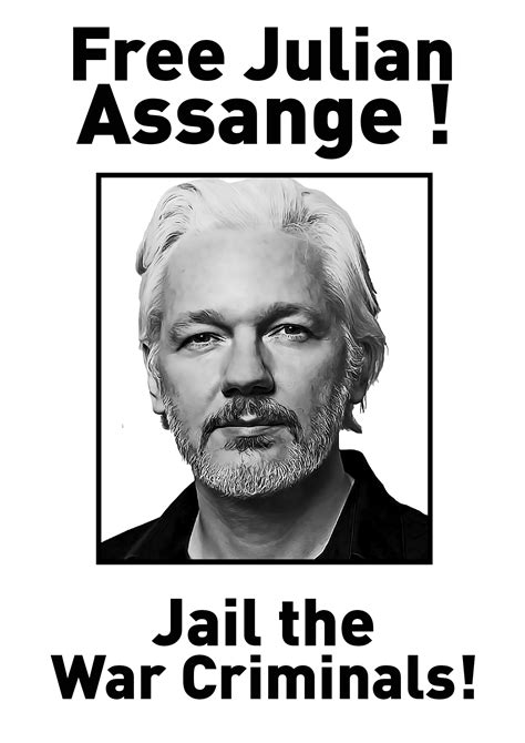 Free Assange Poster – Lee Camp