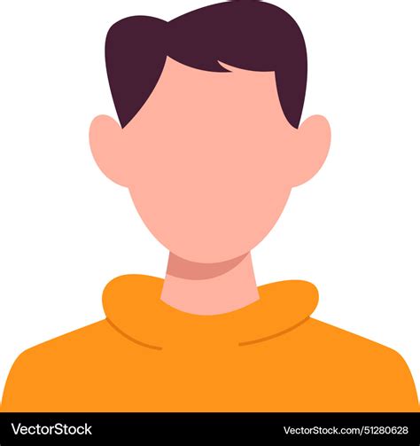 man avatar profile royalty  vector image vectorstock