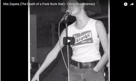 Mia Zapata (The Death of a Punk Rock Star) – Crime Documentary – Crustlandia