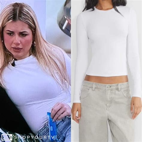Big Brother USA: Season 26 Episode 8 Leah’s White Long Sleeve | Shop