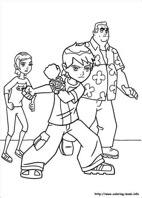 Ben 10 para colorir – 30 desenhos para imprimir gratuitamente!