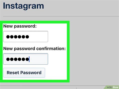 how to change your instagram password on google