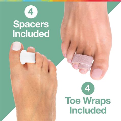 ZenToes Bunion Correctors & Hammertoe Straighteners - Foot Pain Relief