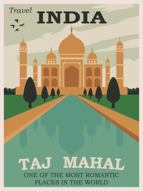 India Travel Poster Free Stock Photo - Public Domain Pictures