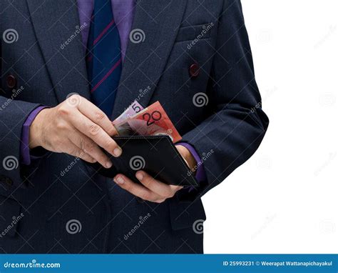 picking money stock image image  businessman white