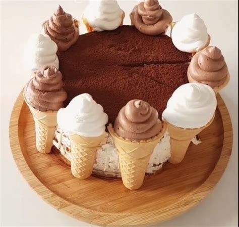 Торт «Мороженый Корнет»