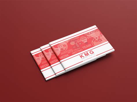 kmg company profile  behance