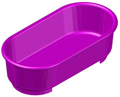 Bathtub 3d dwg AutoCAD file - Cadbull