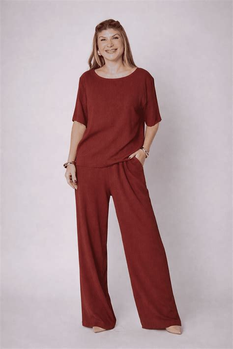 Blusa Chloe Romã