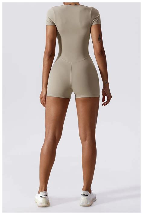 One Piece Yoga Set for Women Summer Bodysuit Padded Jumpsuit Workout