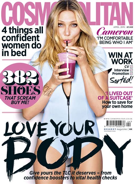 Cameron Diaz Covers Cosmopolitan Magazine UK April 2015