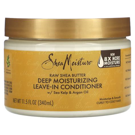 SheaMoisture, Raw Shea Butter, Deep Moisturizing Leave-In Conditioner
