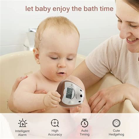 B&H Baby Bath Thermometer - Safety Digital Water Temperature Gauge with