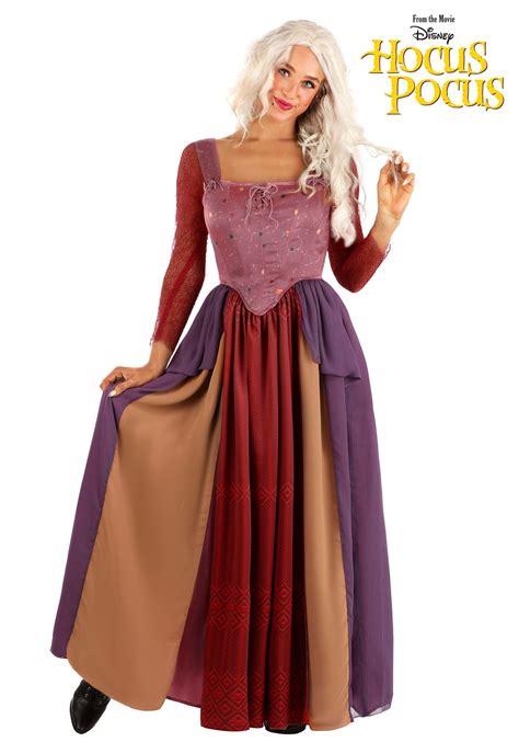Adult Deluxe Disney Sarah Sanderson Costume | Hocus Pocus Costumes