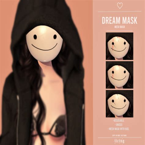 Second Life Marketplace - dream mask // . i i c i n g