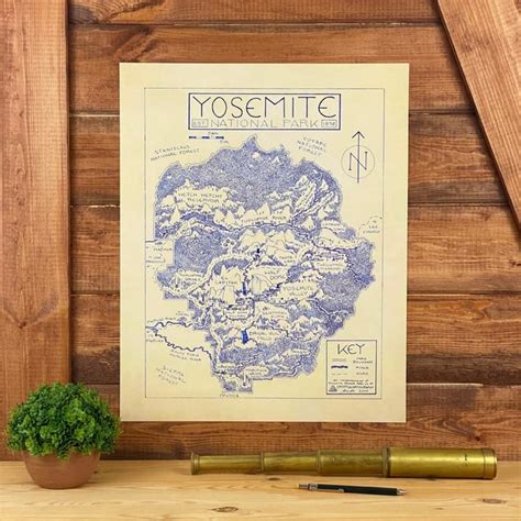 map  yosemite national park ryosemite
