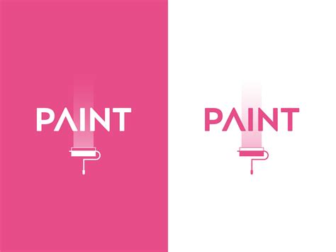 Paint Logo design by Ahmad Shabbir on Dribbble