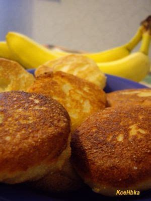 Банановые сырники : Блины, оладьи, сырники