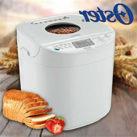 OSTER Stainless Steel Bread Machine 2LB 12