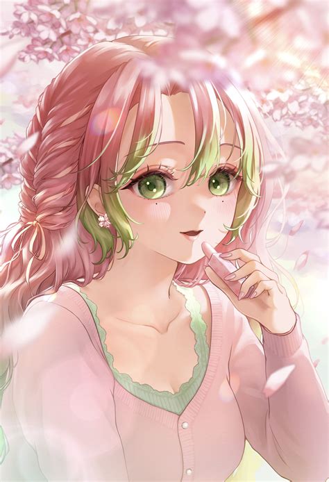 Kanroji Mitsuri (Mitsuri Kanroji) - Kimetsu no Yaiba - Image by poffso 