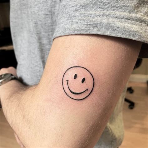 30 Best Smiley Face Tattoo Ideas - Read This First