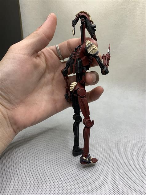 Made a custom Mister Bones B1 Battle Droid : r/starwarsblackseries