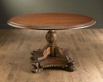 Table Round – Walnut Finish - AA Importing