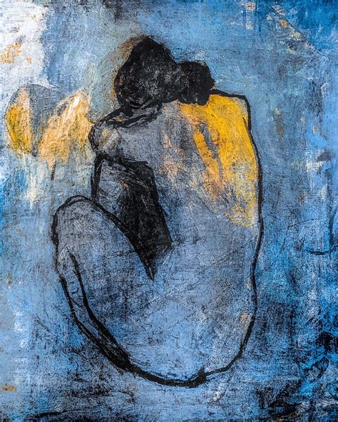 Picasso Blue Nude 1902 Art Print Canvas Print Fine Art | Etsy