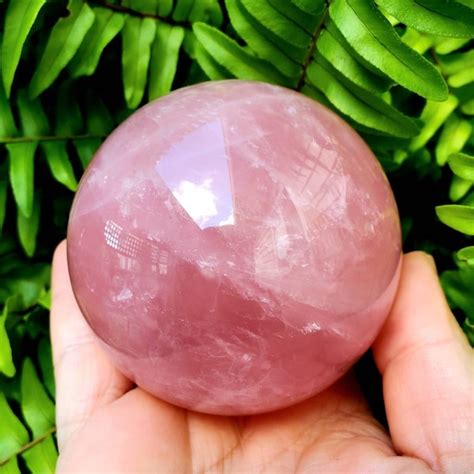 Rose Quartz Sphere - Etsy Canada