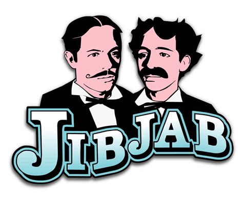 Логотип JibJab (ДжибДжаб) / Интернет / TopLogos.ru