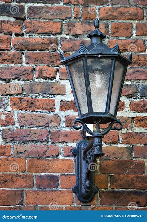 Lamp On Medieval Street, Old Riga Royalty Free Stock Photo - Image ...